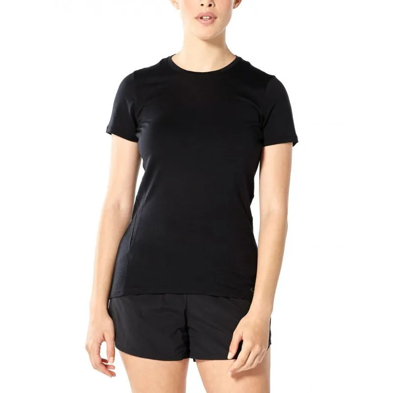 icebreaker  Amplify Short Sleeve Low Crewe - Maglia merino - Donna