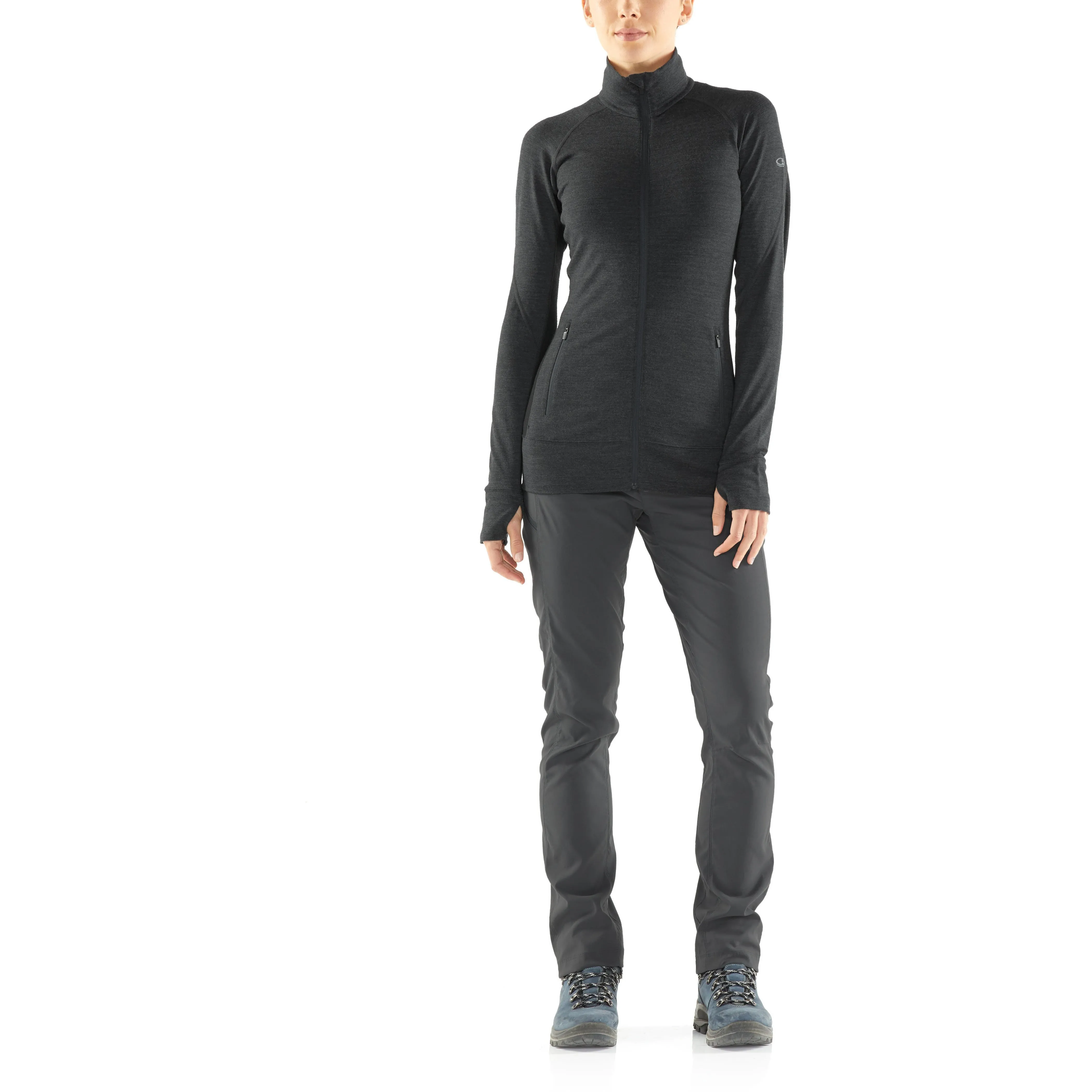 Icebreaker Fluid Zone LS Zip Women's