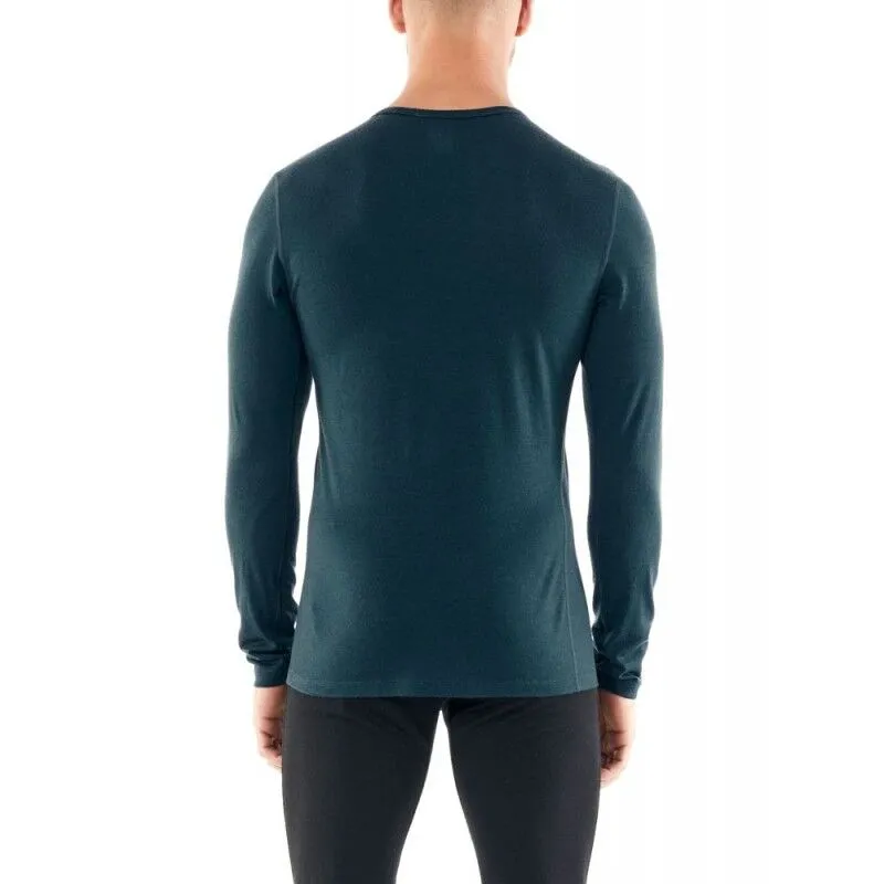 icebreaker  Mens 200 Oasis LS Crewe The Higher We Go - Intimo lana merinos - Uomo