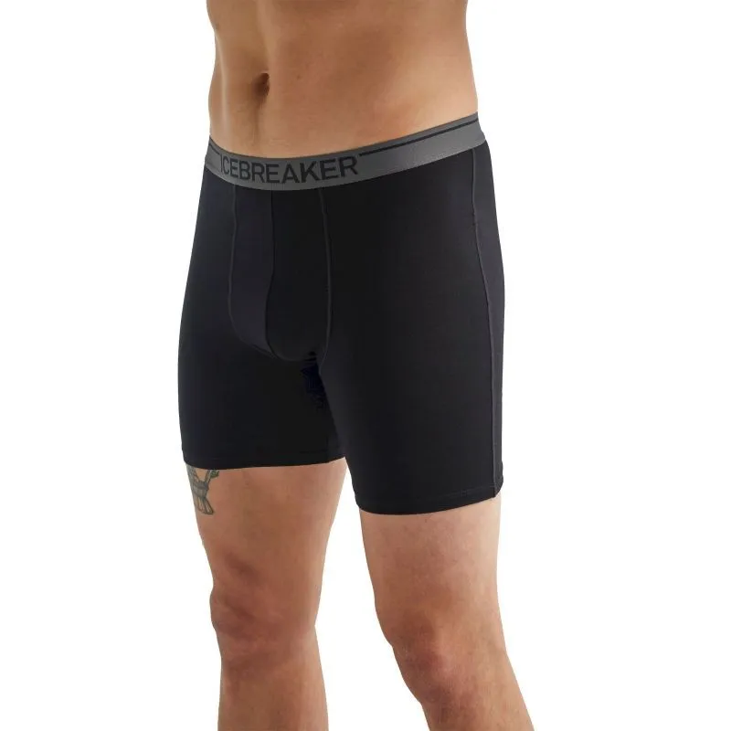 icebreaker  Mens Anatomica Long Boxers - Mutande - Uomo