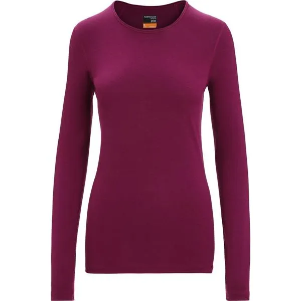 Icebreaker Oasis LS Crewe 200 Women's