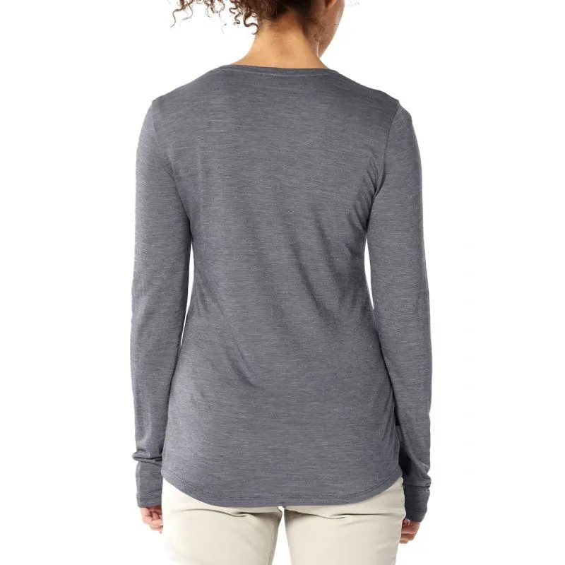 icebreaker  Sphere Long Sleeve Low Crewe - Maglia merino - Donna