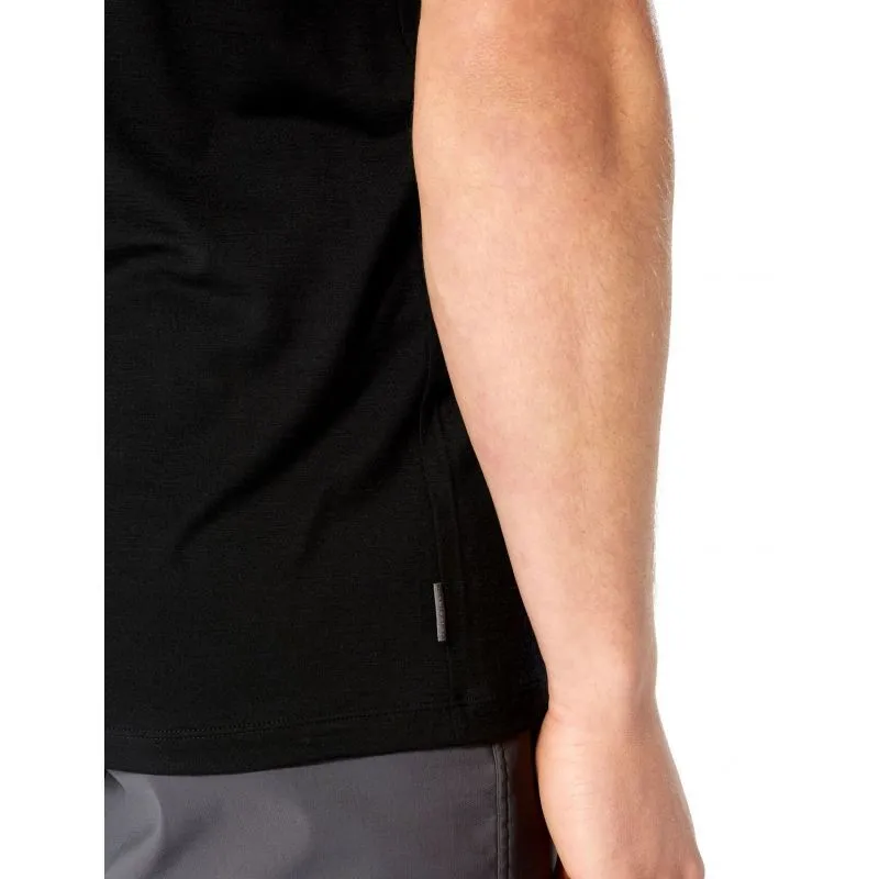 icebreaker  Tech Lite Short Sleeve Crewe Single Line Camp - Maglia merino - Uomo