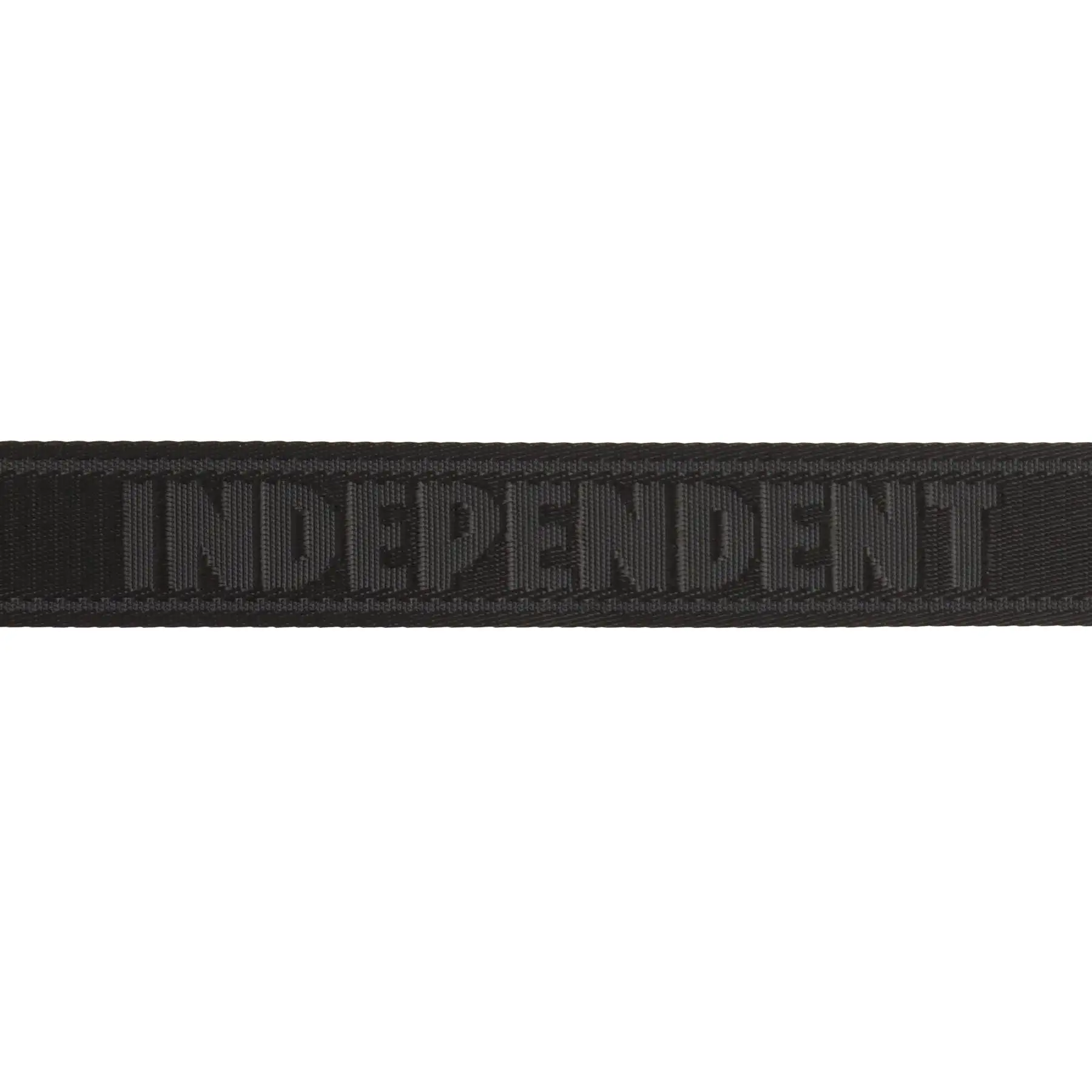 Independent Bar Repeat Web Belt Black