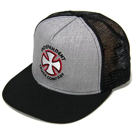 Independent Bauhaus Cross New Era Trucker Snap-Back Hat