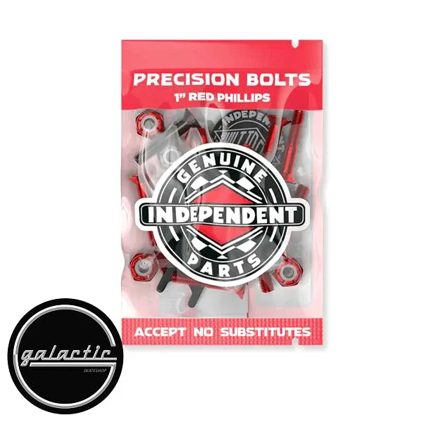 Independent Genuine Parts 1 Phillips Hardware Red/Black Pk/10 w/tool