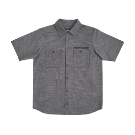 Independent Groundwork Work Shirt - Black Chambray