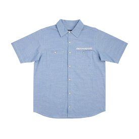 Independent Groundwork Work Shirt - Denim Chambray