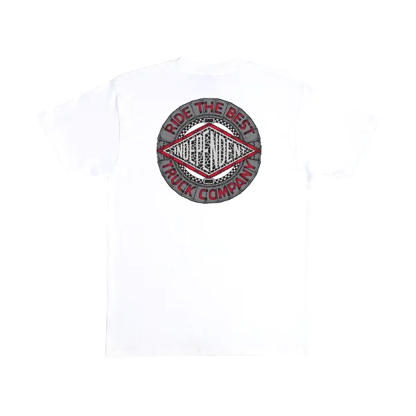 Independent Mako Tile Summit T-Shirt - White