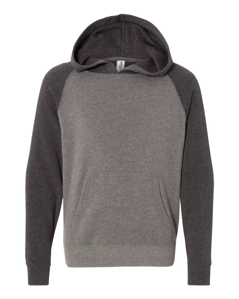 Independent Trading Co. PRM15YSB Youth Raglan Hoodie SKU: PRM15YSB