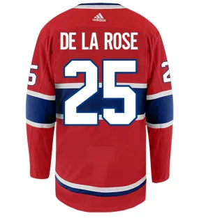 Jacob de la Rose Montreal Canadiens Adidas Authentic Home NHL Hockey Jersey     