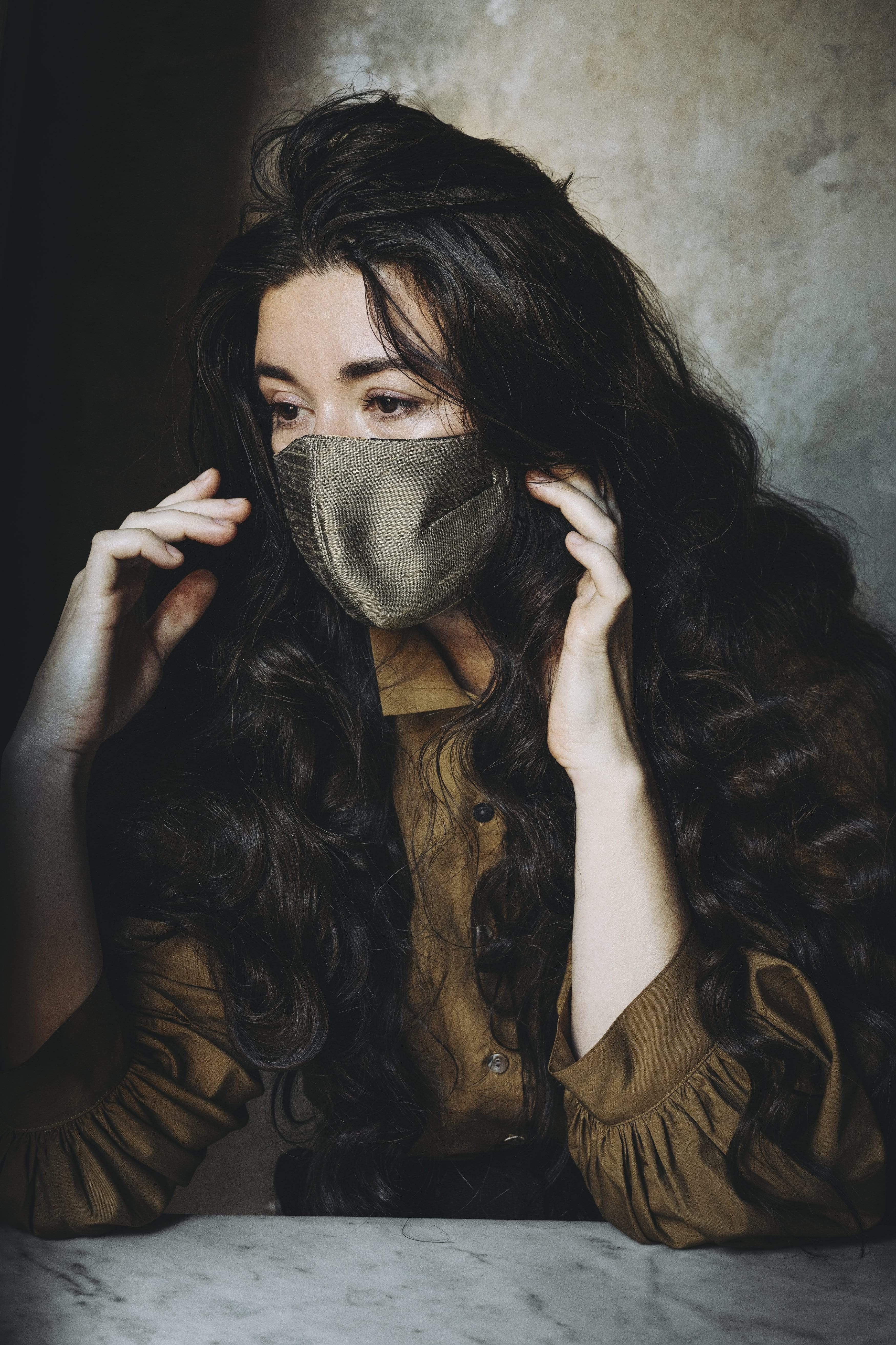 Jamie Beck X Christine Alcalay Silk Masks