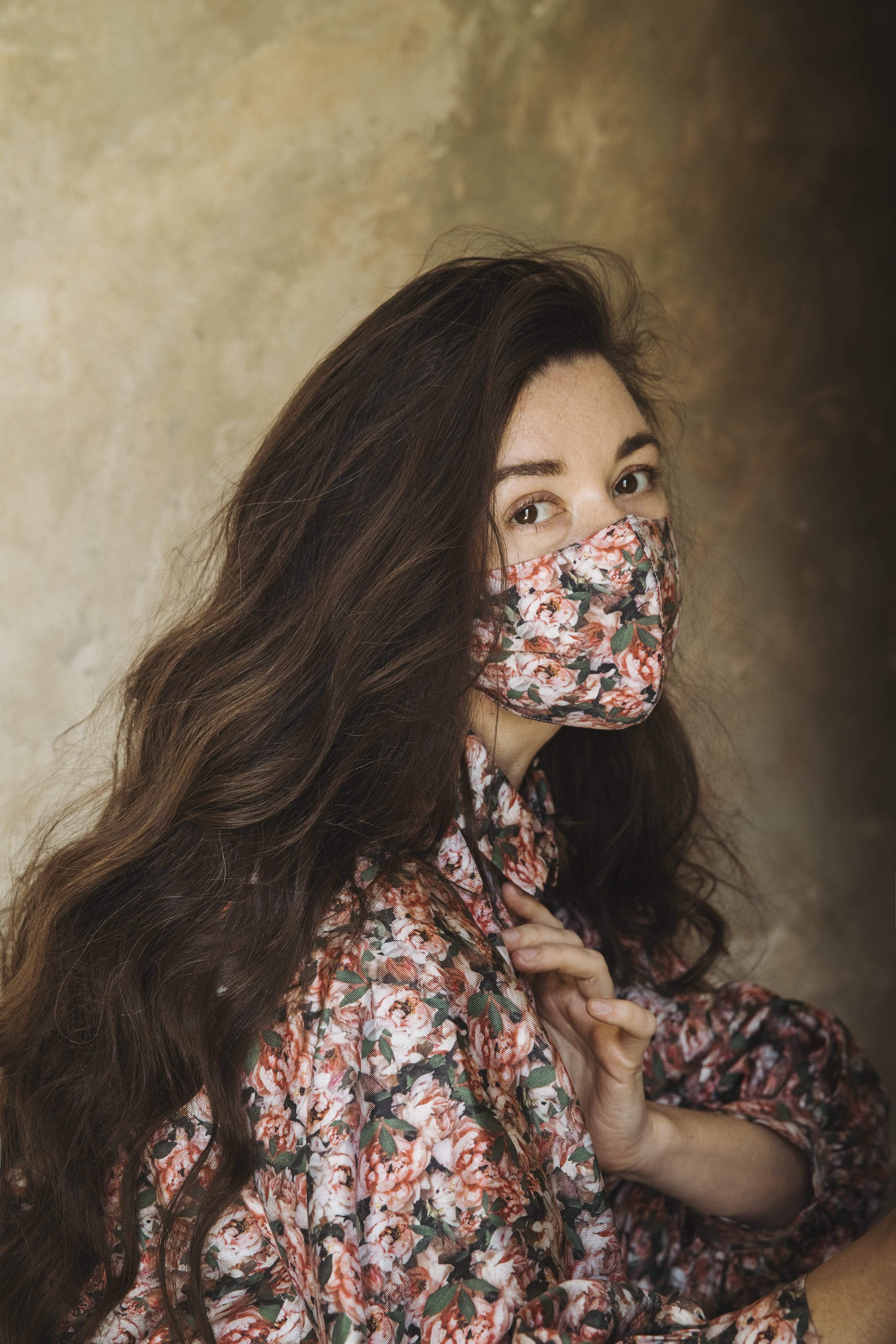 Jamie Beck X Christine Alcalay Silk Masks