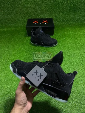 Jordan 4 (Kaws xx) (Blk) (Premium Quality)