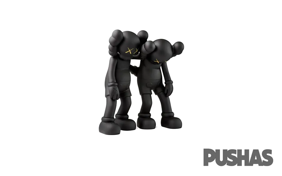 KAWS Along the Way Vinyl Figure 'Black' (2019)