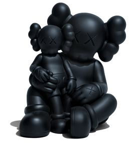 KAWS Holiday Changbai Mountain Vinyl Figure Black