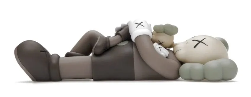 KAWS Holiday Singapore Vinyl Figure Brown