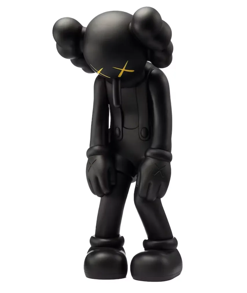 KAWS SMALL LIE COMPANION VINYL FIGURE BLACK