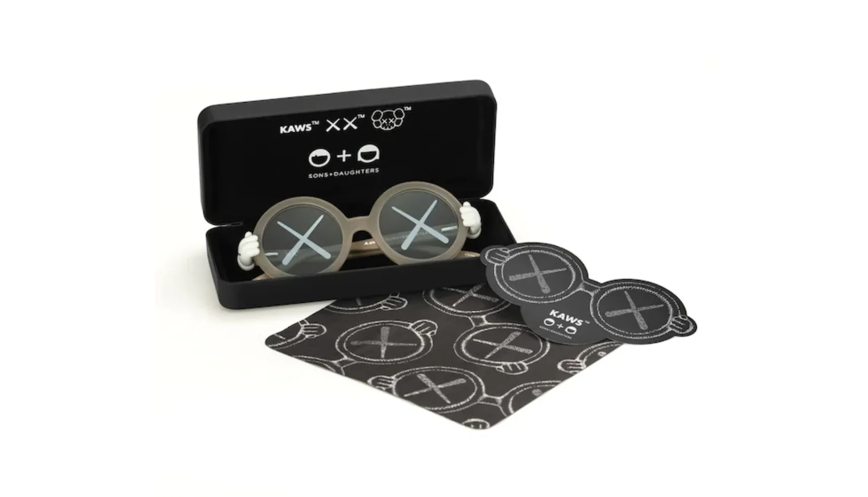 KAWS X SD SUNGLASSES GREY