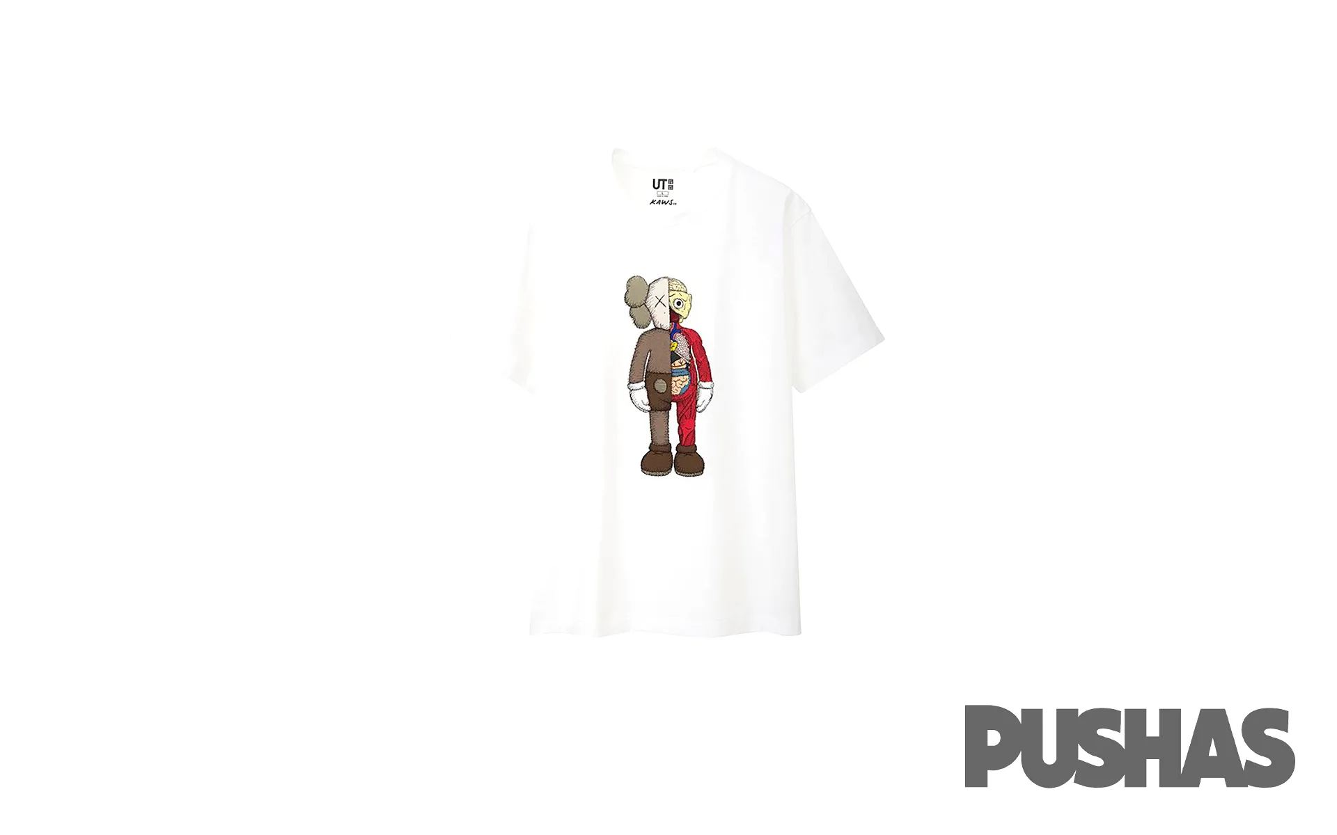 Kaws x Uniqlo Flayed T-Shirt 'White' (2019)