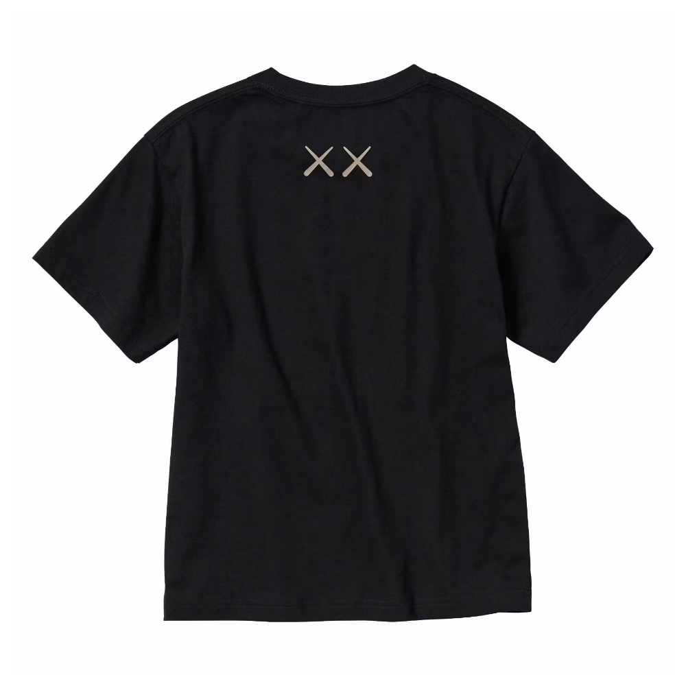 KAWS x Uniqlo Short Sleeve Tee 'Black' (2023)