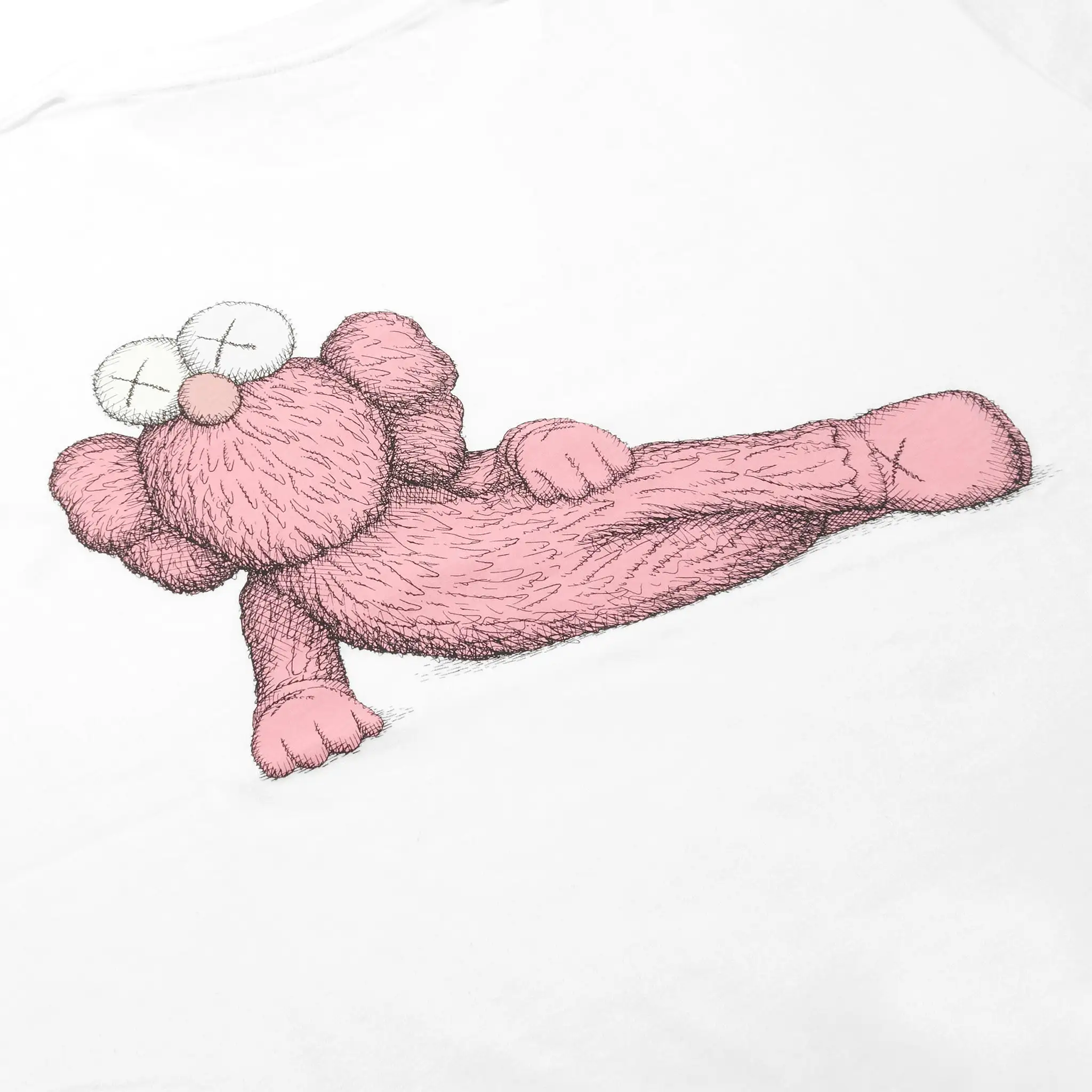 Kaws x Uniqlo UT Graphic White T Shirt