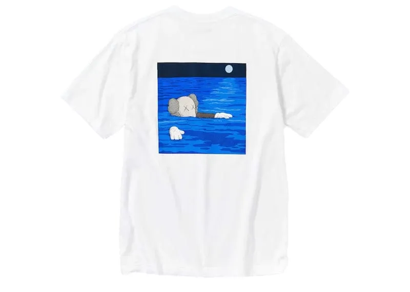 KAWS x Uniqlo UT Short Sleeve Artbook Cover T-shirt (Asia Sizing) White