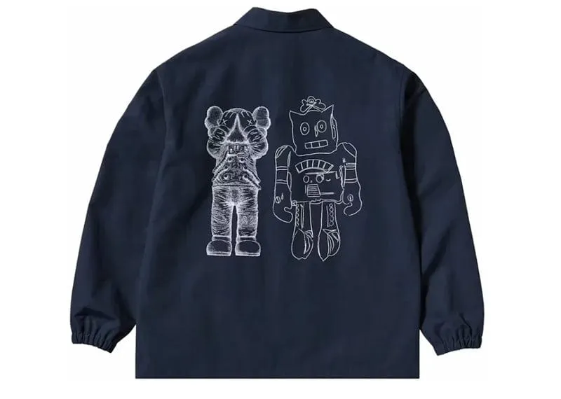 KAWS x Uniqlo Warhol Coach 476316 Jacket Navy