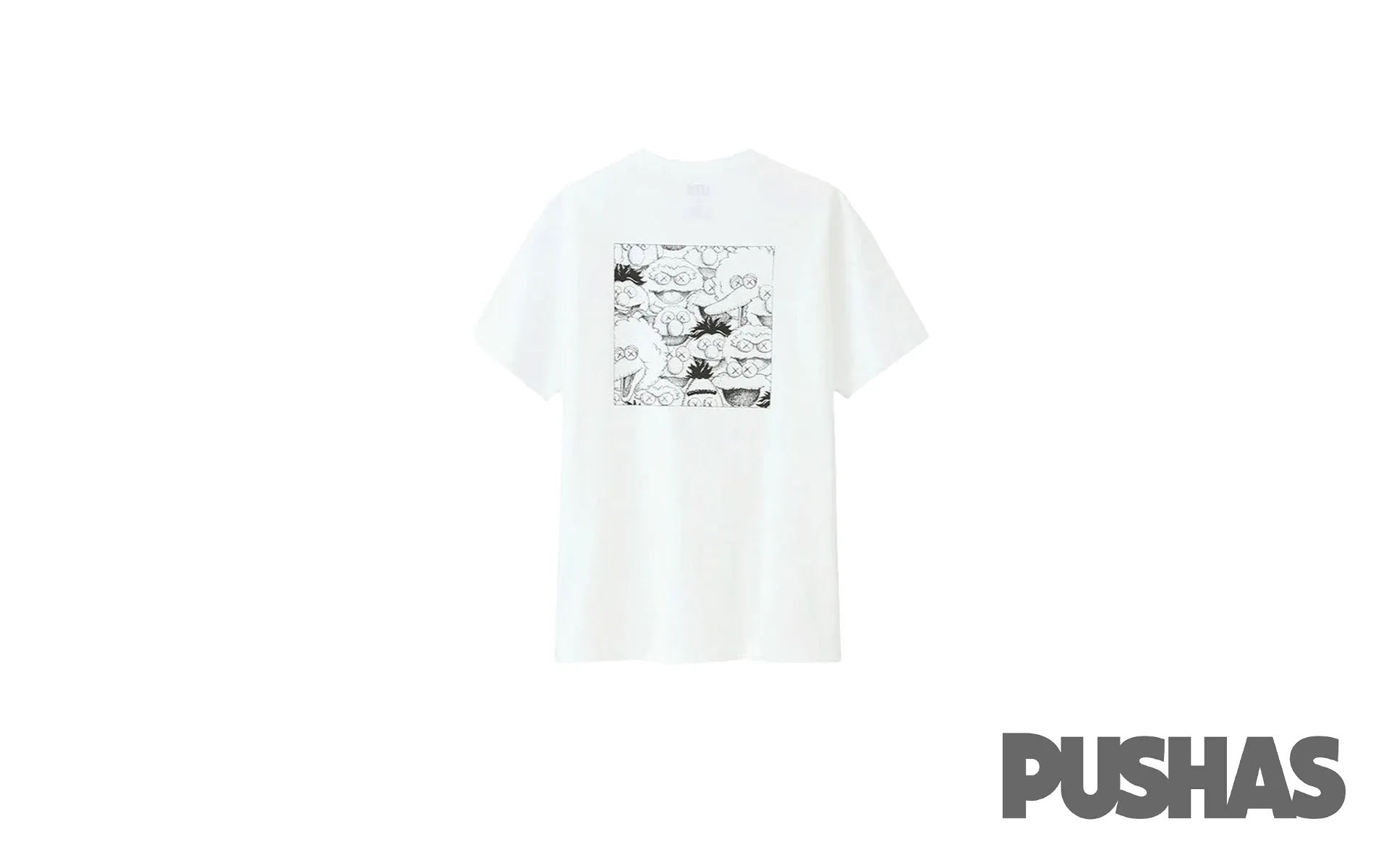 KAWS x Uniqlo x Sesame Street XX Pocket Tee 'White'