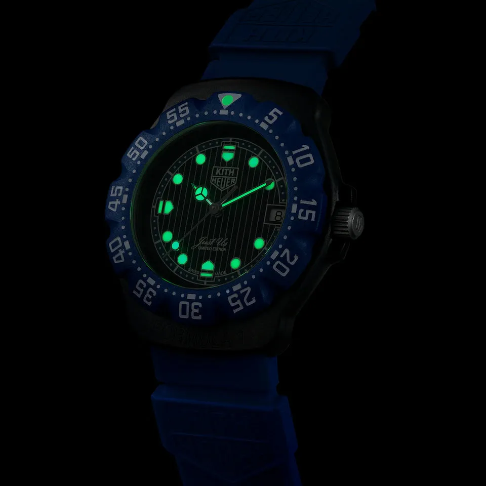 KITH x Tag Heuer Formula 1 Blue Limited 825