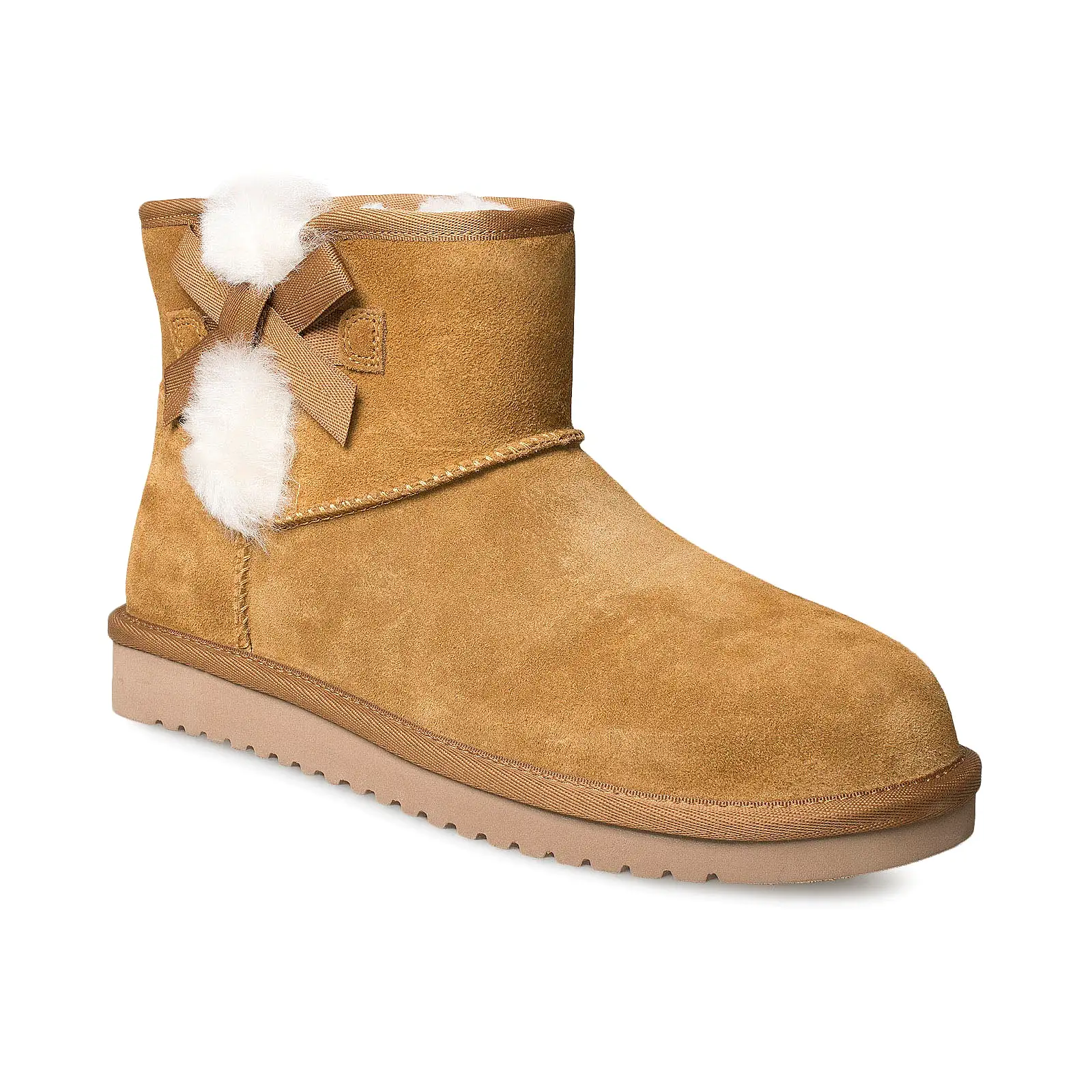 Koolaburra By UGG Victoria Mini Chestnut Boots - Women's