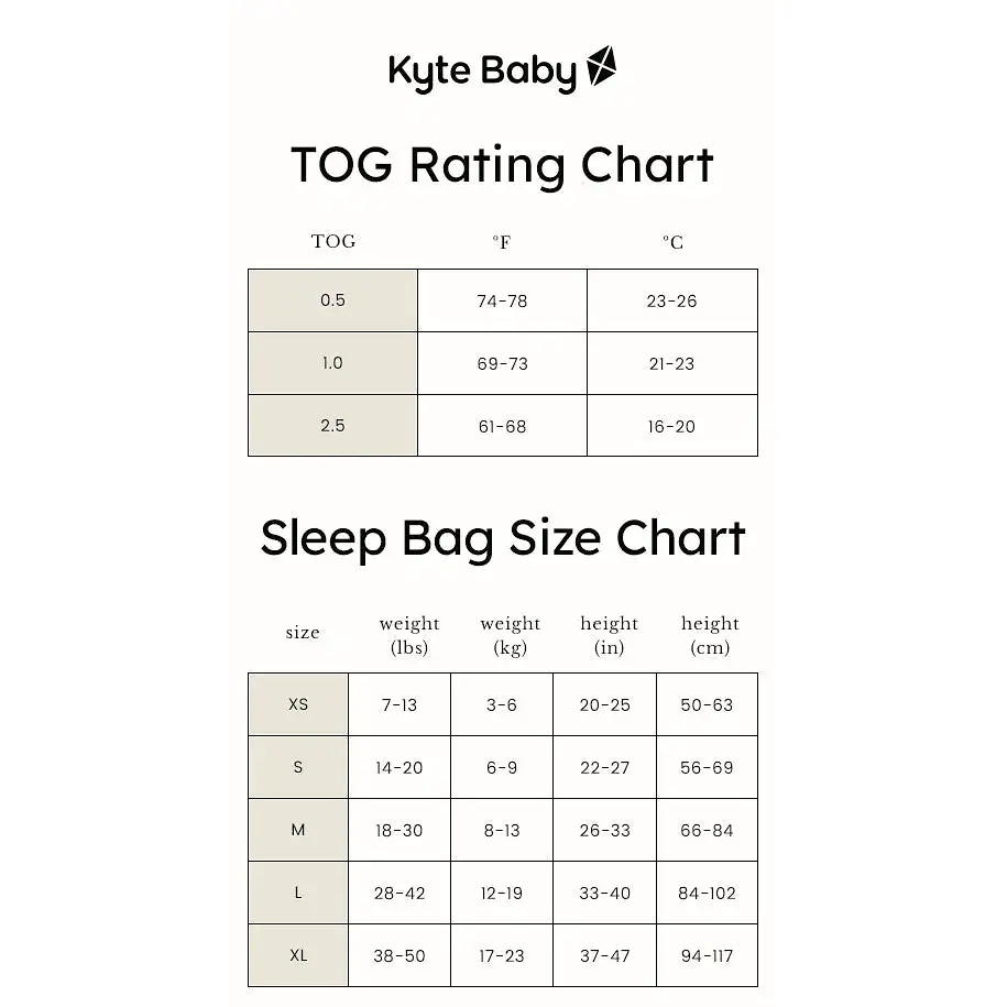 Kyte Baby Sleep Bag 0.5 - Blush