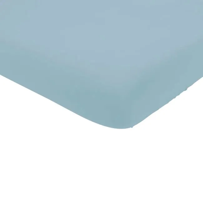 Kyte Baby Twin Sheet in Dusty Blue