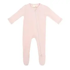 Kyte Baby Zippered Footie - Blush