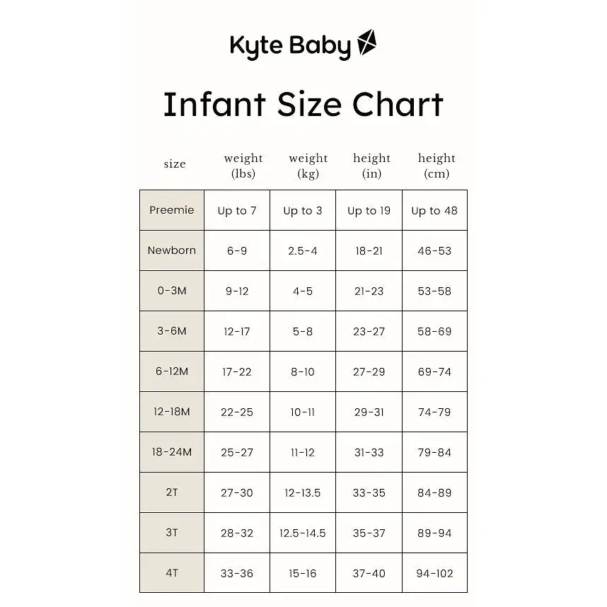 Kyte Baby Zippered Footie - Blush