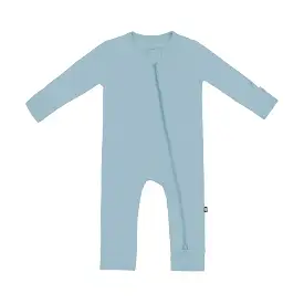 Kyte Baby - Zippered Romper in Dusty Blue