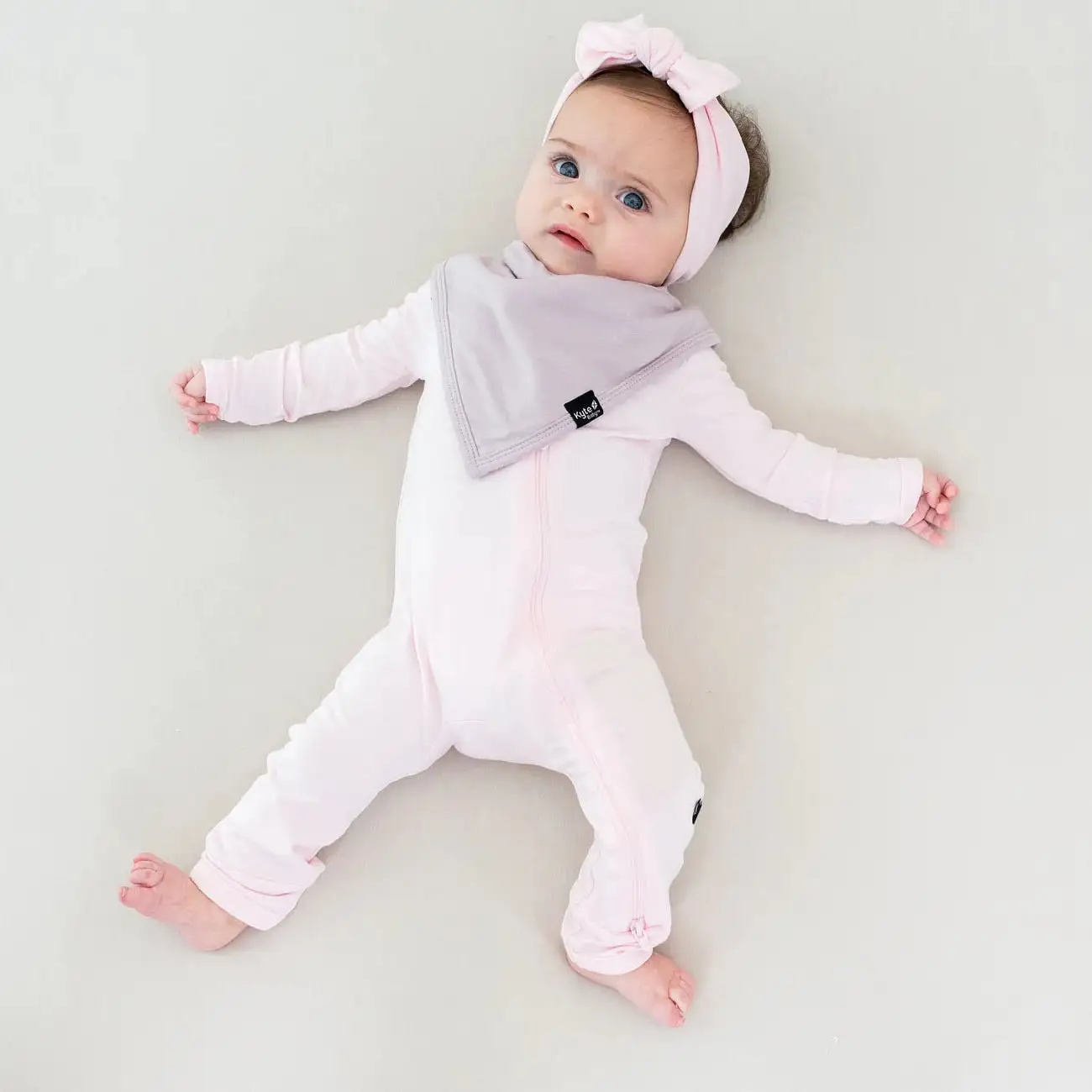 Kyte Baby - Zippered Romper in Sakura