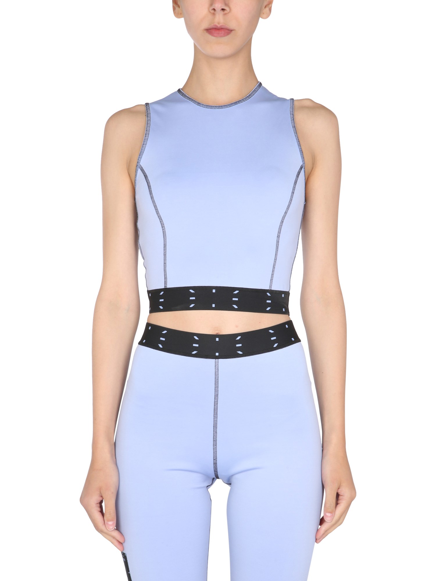 MCQ    TECHNICAL FABRIC SPORTY TOP