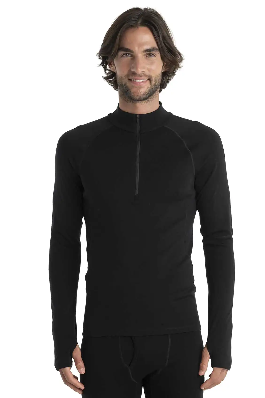 Mens 300 MerinoFine™ Polar LS Half Zip Thermal Top