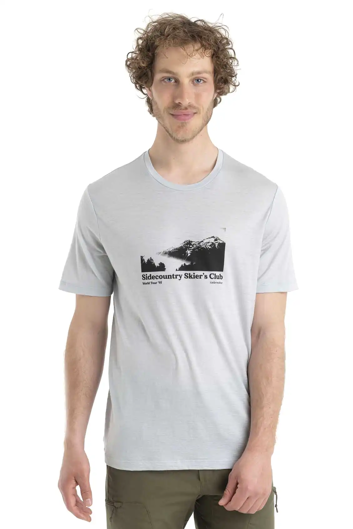 Mens Merino 150 Tech Lite II Short Sleeve Tee Sidecountry Skiers Club