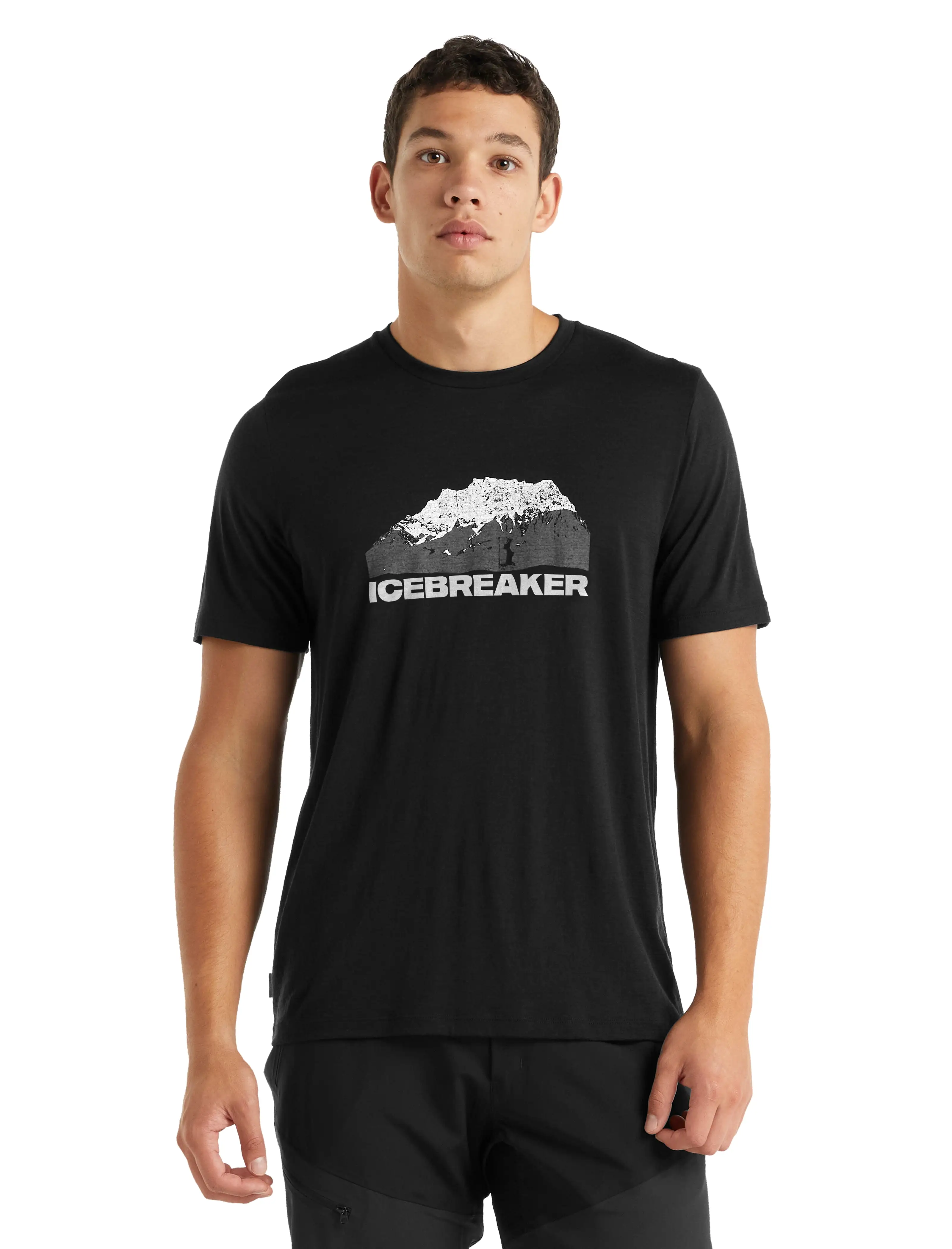 Mens Tech Lite II SS Tee Icebreaker Mountain