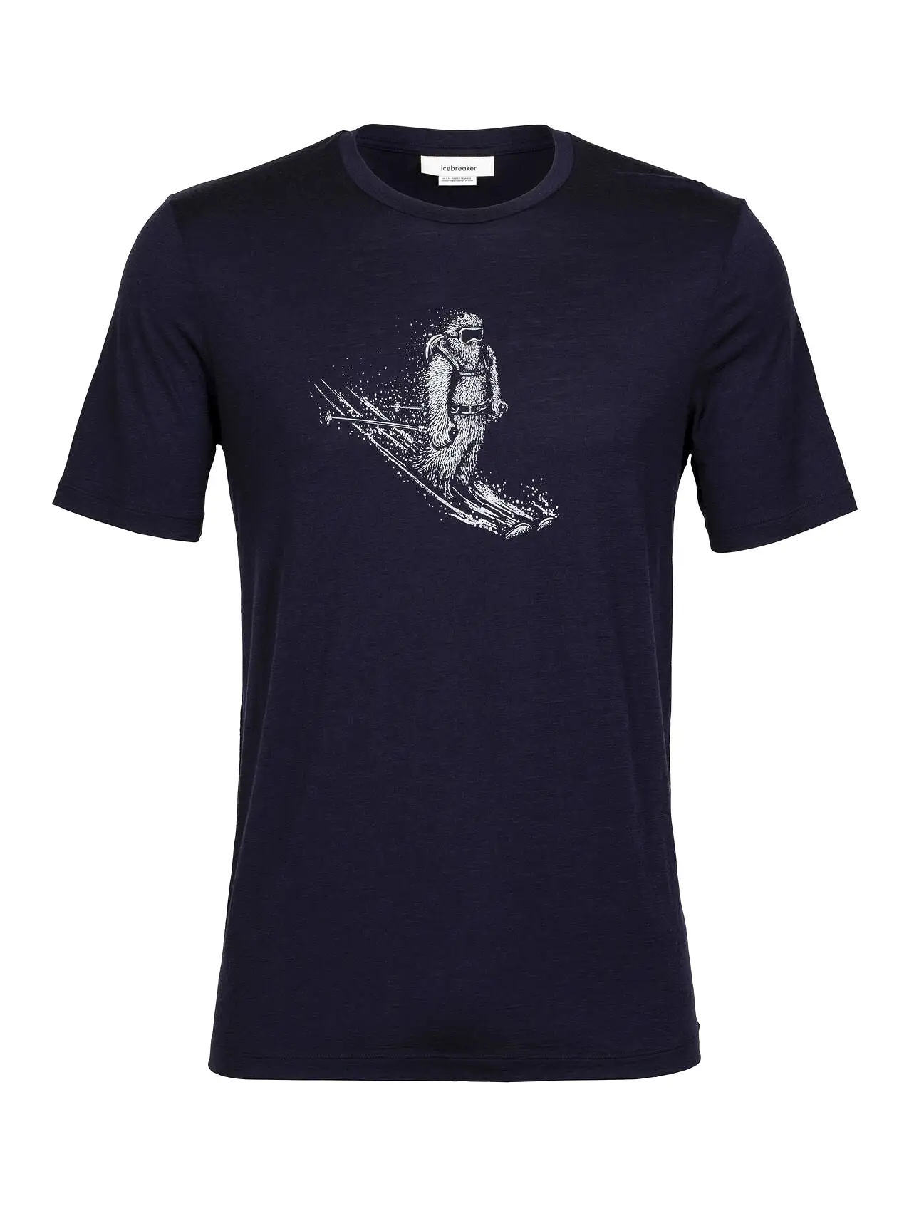 Mens Tech Lite II SS Tee Skiing Yeti