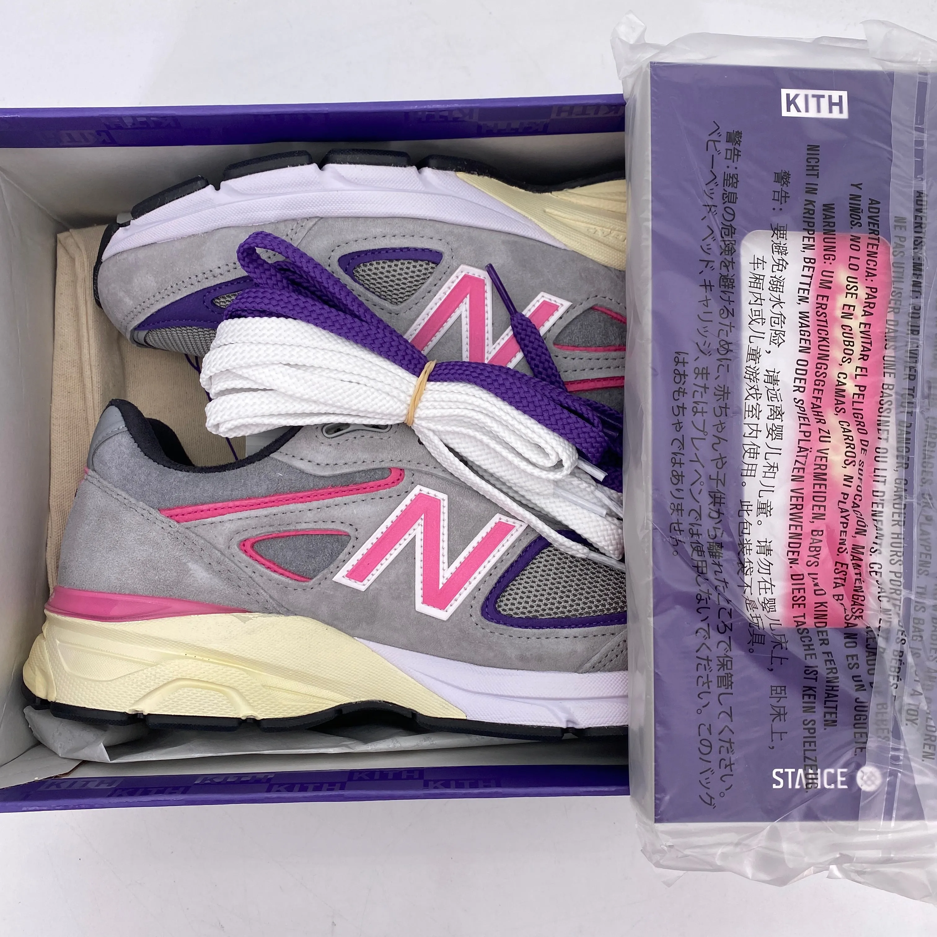 New Balance 990V4 Kith United Arrows 2022 New Size 10.5