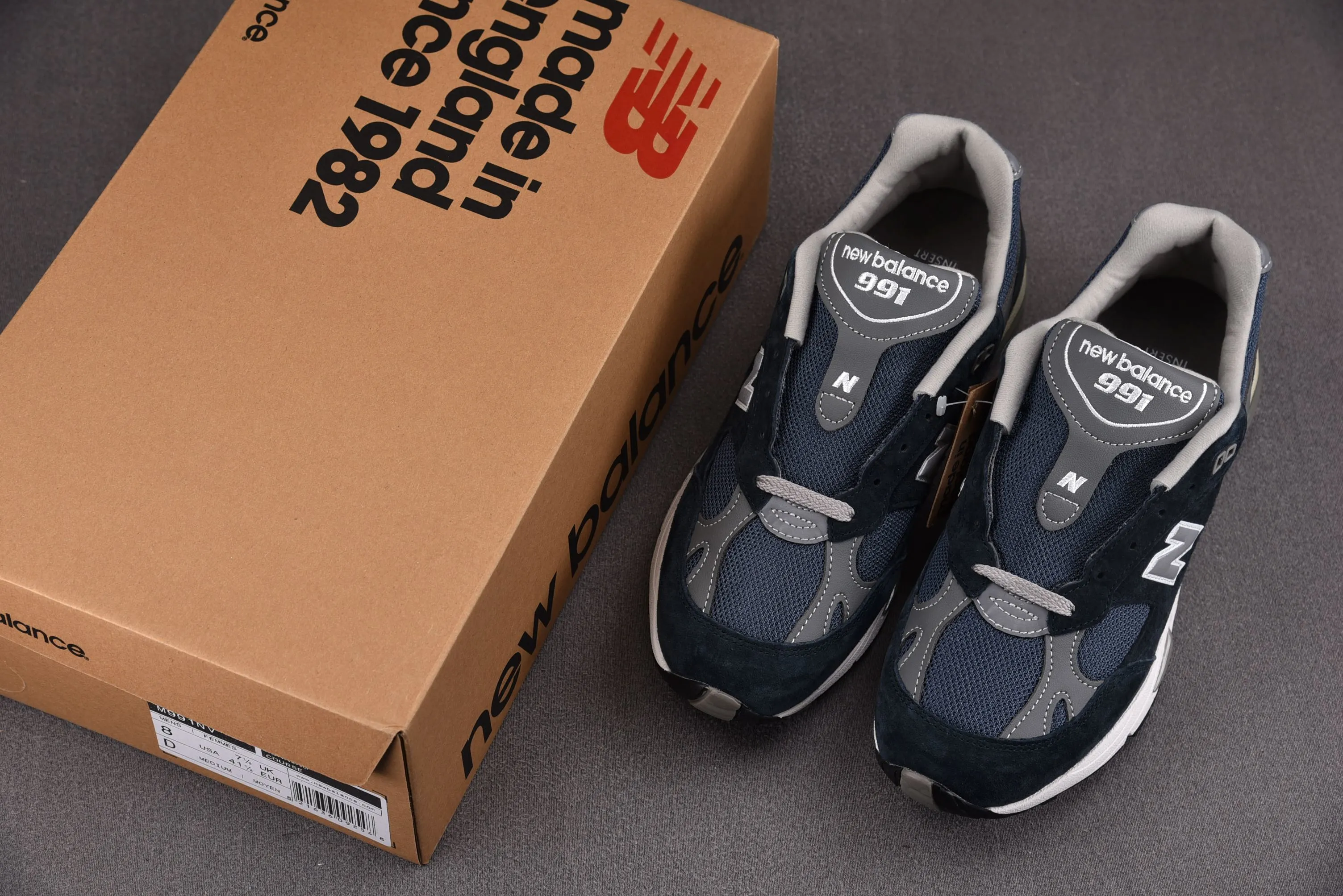 New Balance 991 Kith Navy