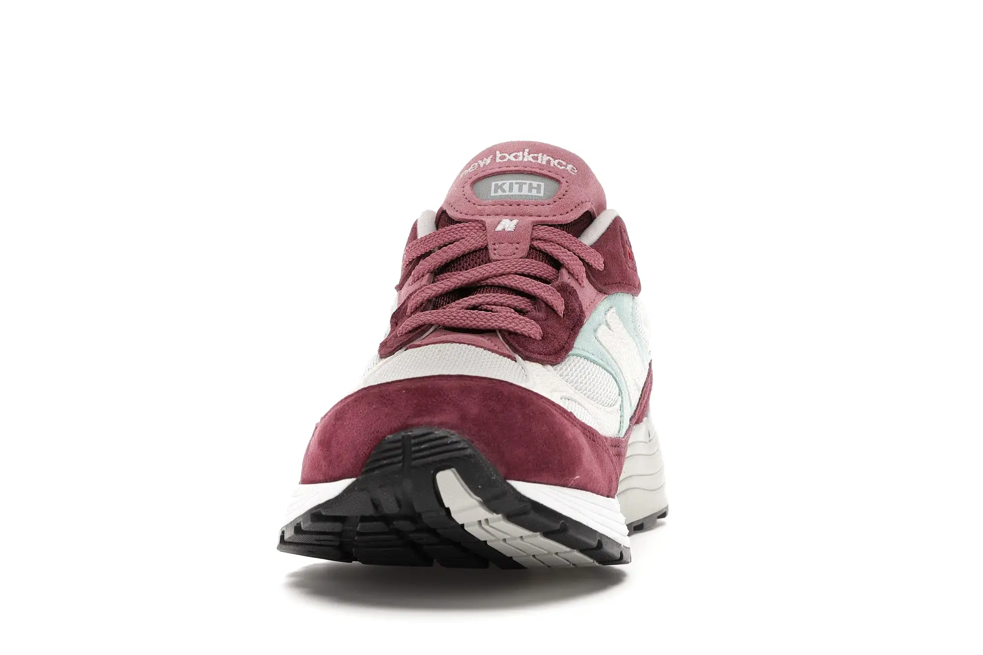 New Balance 992 Kith Kithmas Burgundy White