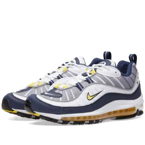 Nike Air Max 98 OGWhite, Tour Yellow & Navy