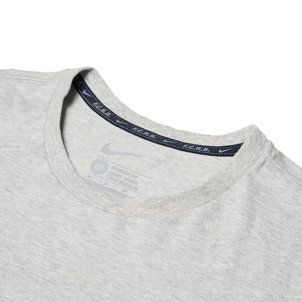 Nike F.C. Real Bristol QS TeeHeather Grey & Black