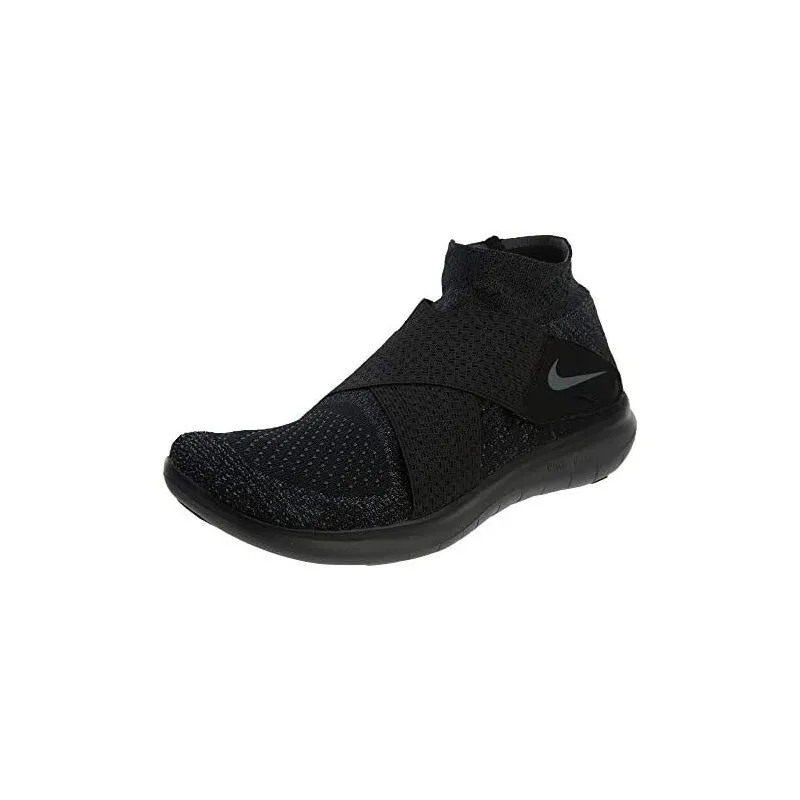 NIKE FREE RN MOTION FK BLACK/DARK GREY/ANTHRACITE FOR MEN'S