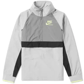 Nike Half Zip Archive JacketWolf Grey, Volt & Black