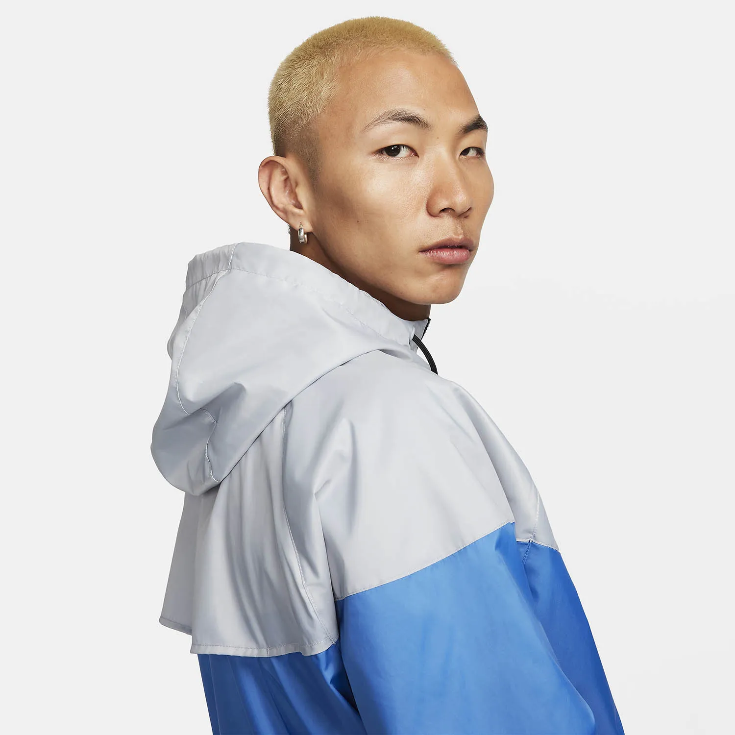 Nike Heritage Essentials Windrunner Giacca  Star Blue/Wolf Grey